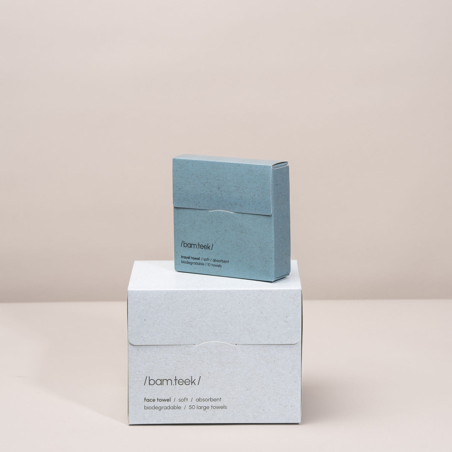 Face Pack by Bamteek, eco-friendly single-use travel towels, soft and biodegradable, perfect for on-the-go skincare.